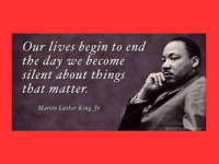 MLK JR Day&nbsp;Observances