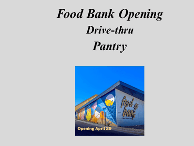 Food Bank Adding Drive-thru Pantry Three Times a&nbsp;Month