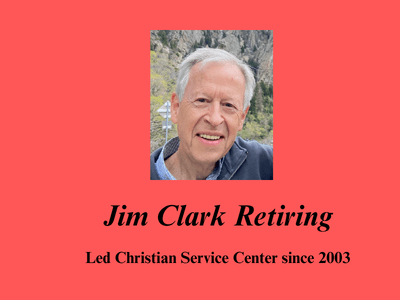 Director of Christian Service Center&nbsp;Retiring